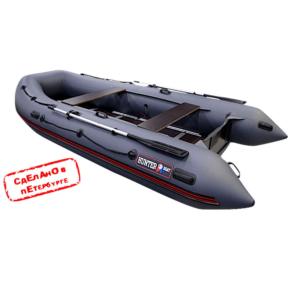 Лодка ПВХ Hunterboat Хантер Классика 390New2022 -
