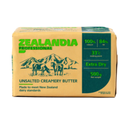 Масло сливочное "Zelandia" Professional 84% , 500 г