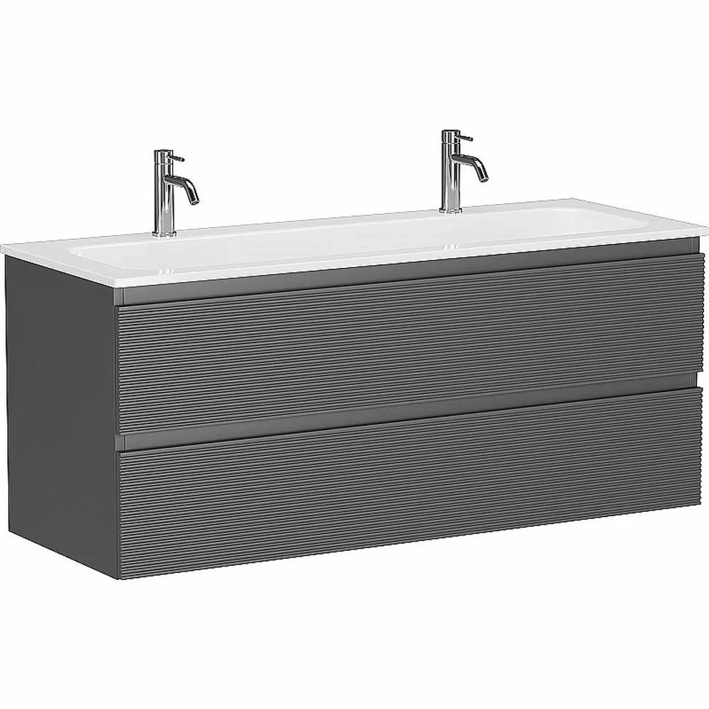 Тумба с раковиной Sancos Folk 120 FL120GS Grey soft
