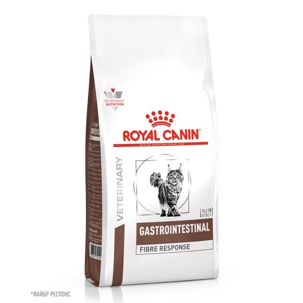 Сухой корм Royal Canin Gastrointestinal Fibre Response для взрослых кошек при запорах