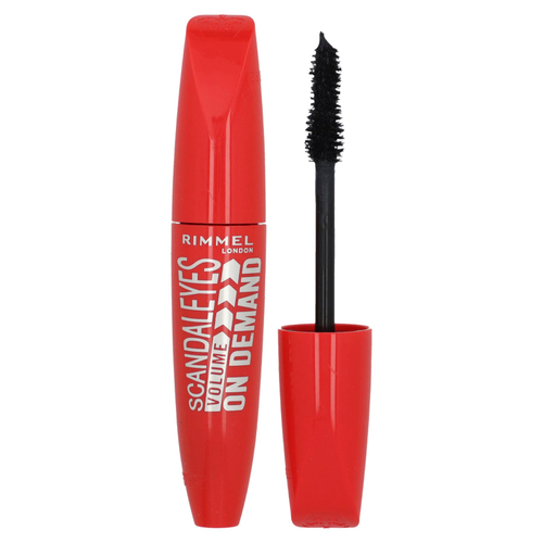 Rimmel London, Scandaleyes, Volume On Demand, очищающая тушь для ресниц, оттенок 001 насыщенный черный, 12 мл (0,4 жидк. унции)