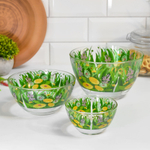 Набор салатников "Трио" 3 предмета "Одуванчики"