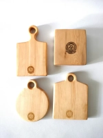Набор досок разделочных из дерева сервировочных 3 шт.