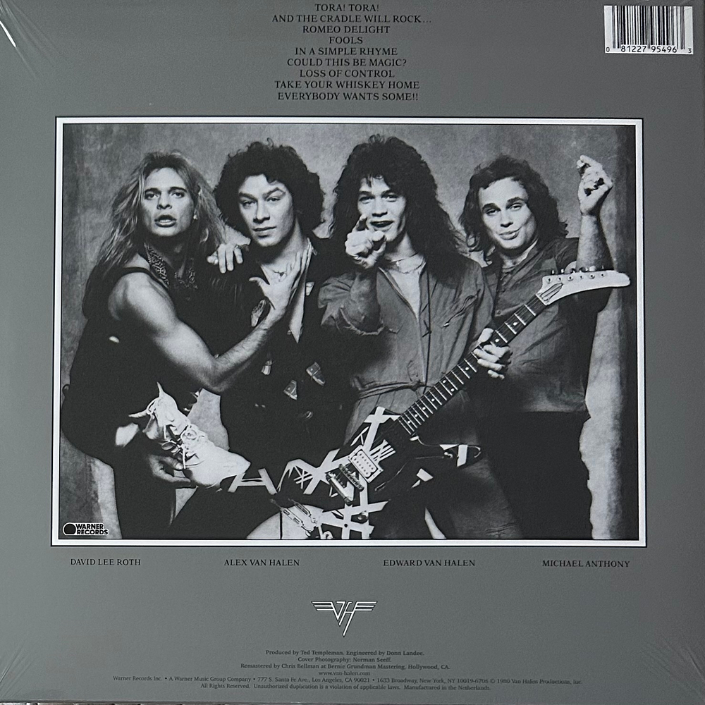 Van Halen - Women And Children First (Голландия 2020г.)