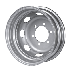 Диск штампованный R16 5.5J 6x170/130.1 ET105 GANZ Silver GRN16002 Газель усилен.(1250кг)