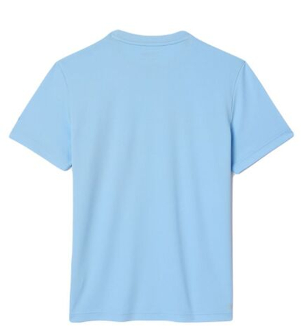 Мужская теннисная футболка Lacoste Tennis x Novak Djokovic - небесный