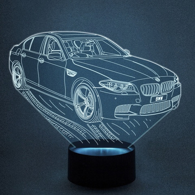 Светильник "Автомобиль BMW 5-Series F10  (БМВ)"
