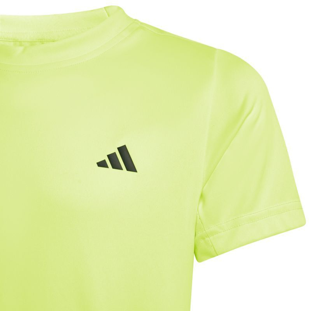 Футболка для мальчика теннисная Adidas Boys Club - желтый