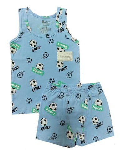 Комплект майка+ боксеры CBF 18-311/20-189м р.30 гол.футбол (Boru), 1 шт.