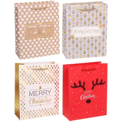 Пакет подарочный «Волшебный Новый год» 18*23*8 см, микс