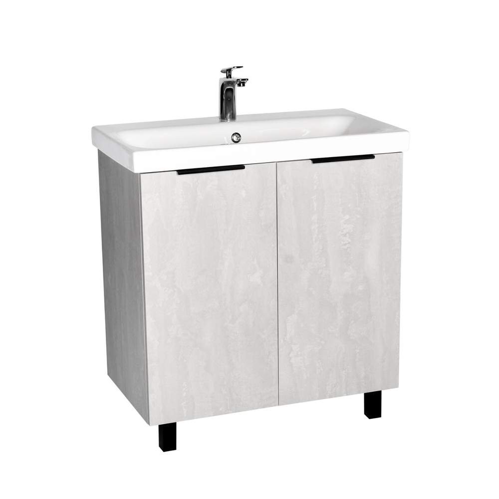 Тумба VIANT "Берлин" MODUO 80 2 ств цемент 441х766х820