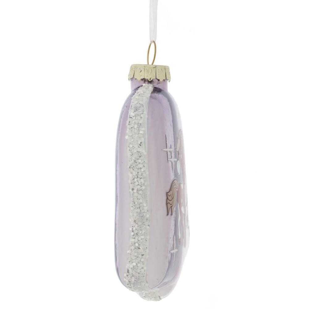 GAEM Украшение новогоднее "Колокольчик с лошадкой", L8 W2,5 H11 см