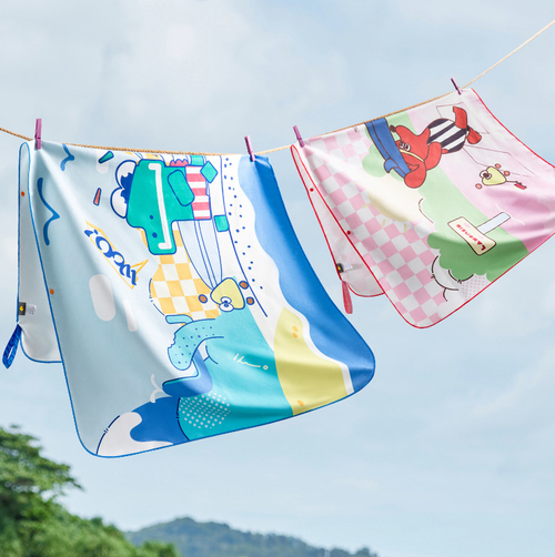 Полотенце пляжное "Cartoon Print"