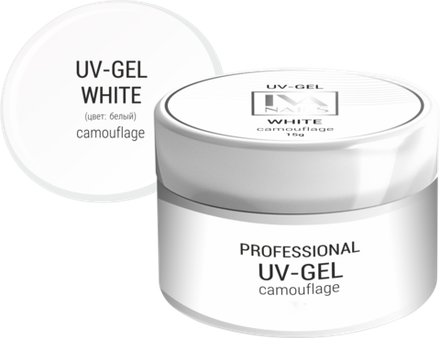 Моделирующий гель WHITE, IVA NAILS, 30гр
