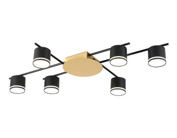 Потолочный светильник 6*GX53 FL51756/6 BK/GD черный/золото COMFORT Style GX53 Ambrella