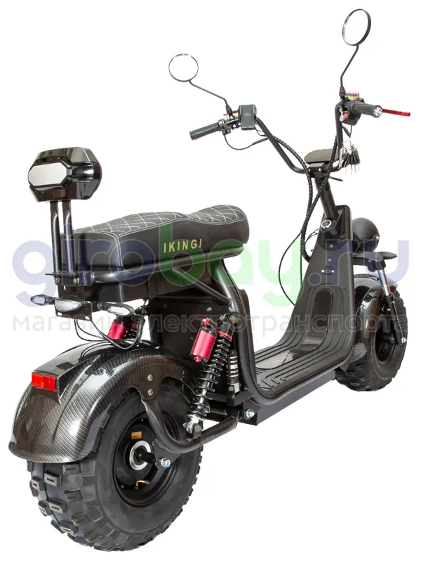 Электроскутер IKINGI X7 PRO OFF-ROAD 3000W - Карбон фото 3 фото №4