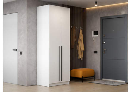 Шкаф Woodville Бирма ШК-800 белое дерево, белое дерево