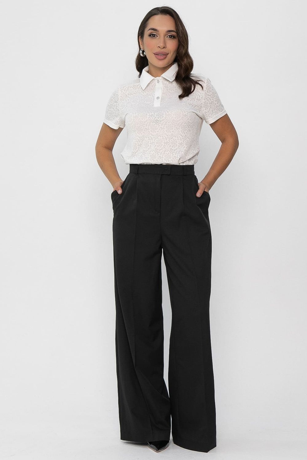 Брюки Скарлет (черные) Б14084-13М LT Collection