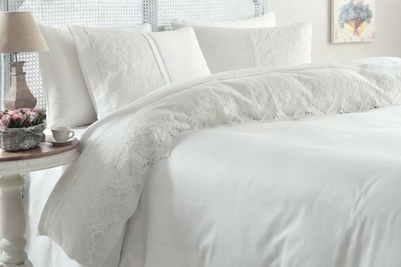Постельное белье Gelin Home DONNA крем евро