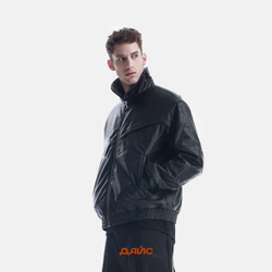 Куртка мужская Krakatau Qm548-1 Vint Faux Leather Bomber Jacket