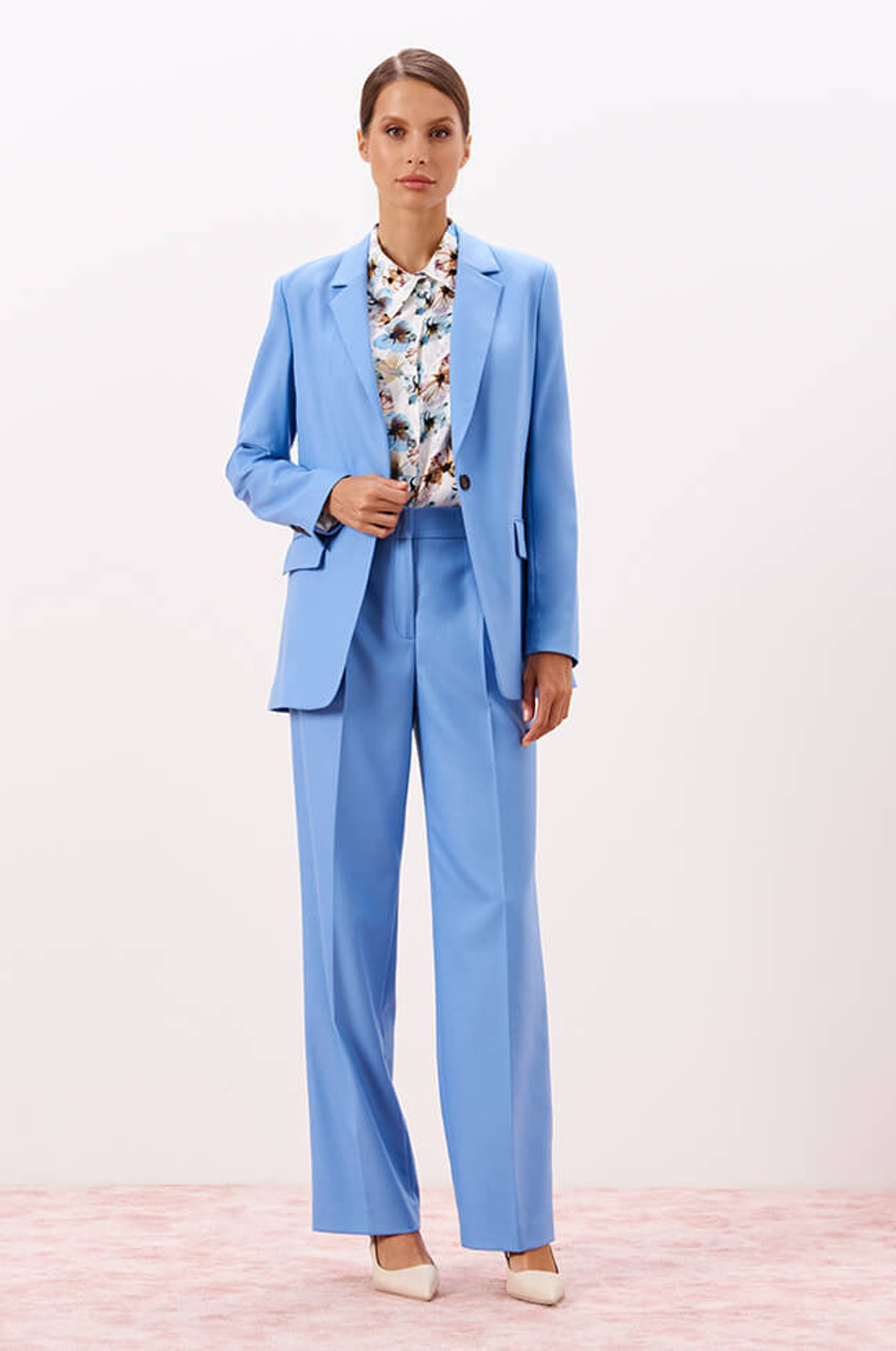 31153 Брюки женские (небесно-голубой)