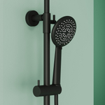 Душевая система Sancos Game с термостатом черный, арт.SC3002MB
