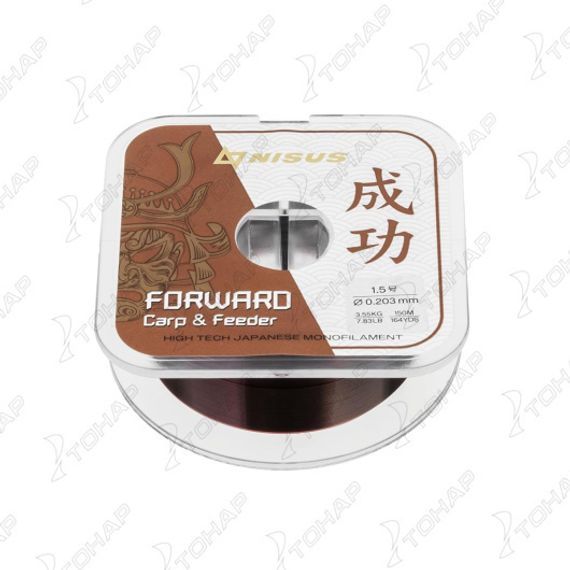 Леска FORWARD Carp&amp;Feeder brown 0,203mm/150m Nylon (N-FCF-0203-150) Nisus