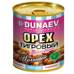 Добавка для прикормки металлобанка 320мл "Дунаев Тигровый орех цельный" Тутти-Фрутти