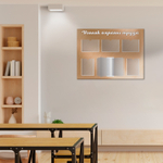 Стенд Уголок охраны труда с карманами А4 и перекидной системой