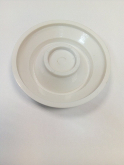 Упор под шпиль виолончели пластик белый (комплект - 2 шт.)