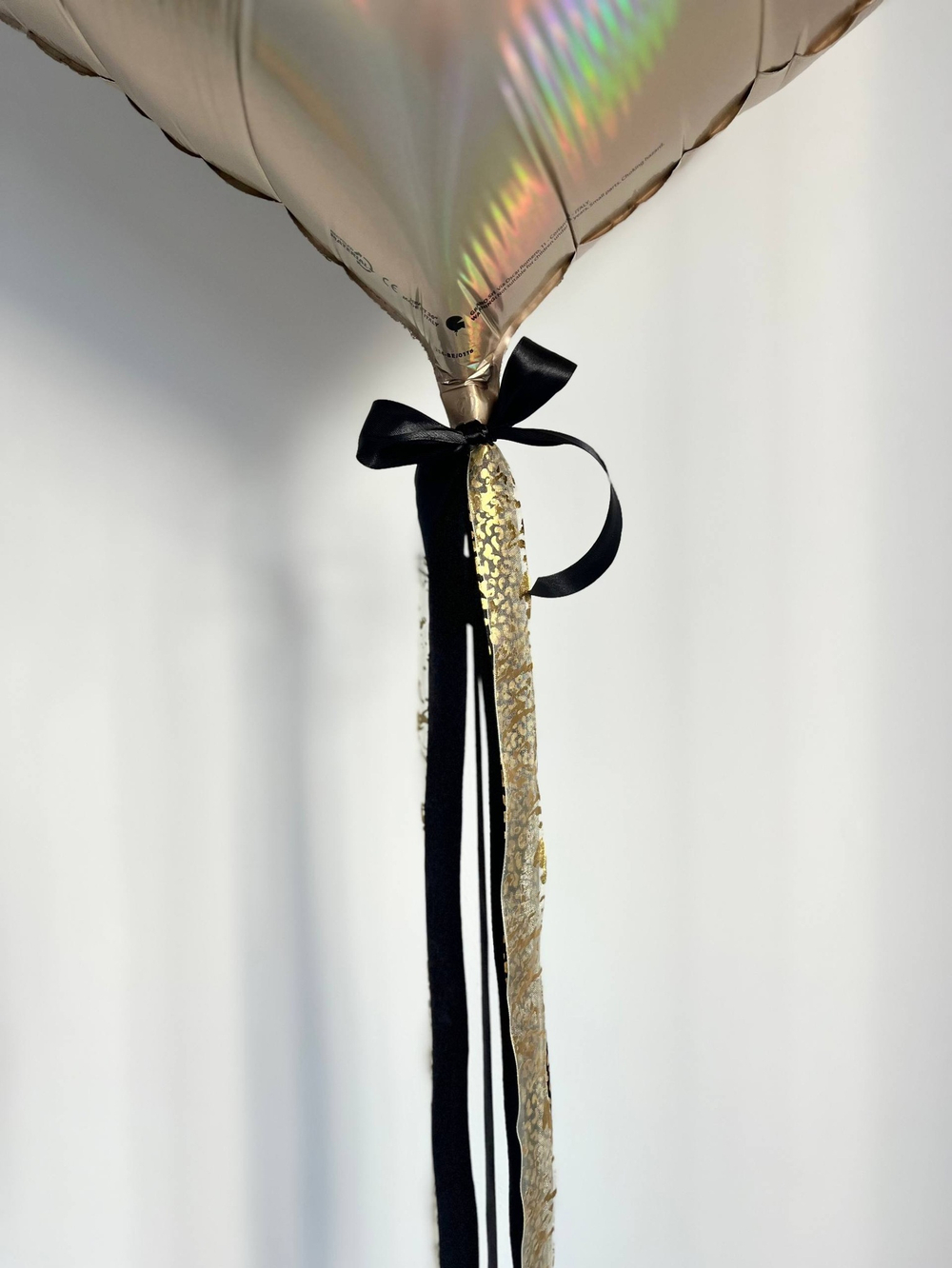 Воздушные шары для девушки золото/серебро №3730