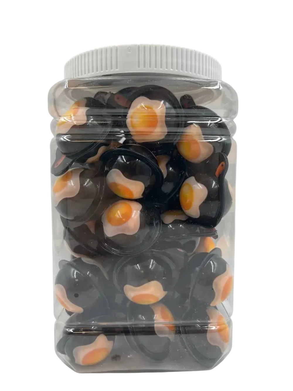 Жевательный мармелад в форме яичницы, 50шт