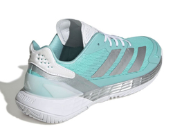 Женские теннисные кроссовки Adidas Defiant Speed 2 W - flaaqu/silvmt/minton