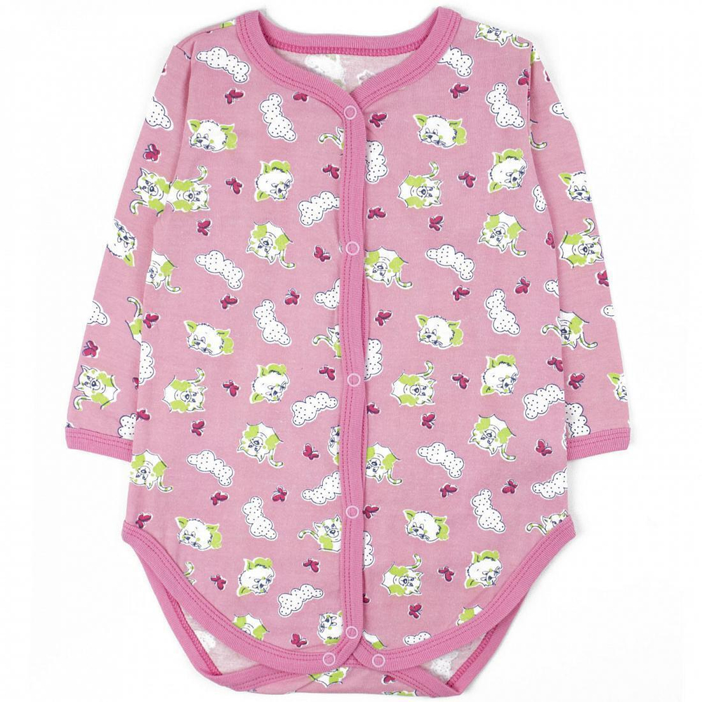 Боди 238К р.80 розовый (Юлла)