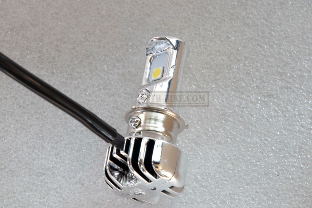 T19 LED bulb. Hi-Low beam. 40W, DC-AC 9-18V. Made in Thailand.