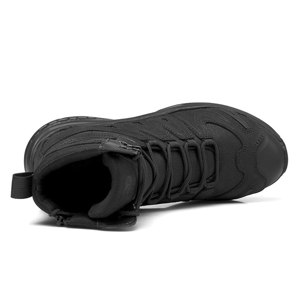 QIANGREN 3515 Men"s Outdoor Boots Puncture Resistant Tactical Boots Workwear With Wind And Sand Protection