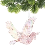 Подвеска «Взмах крыльев» 15*15 см, Розовый