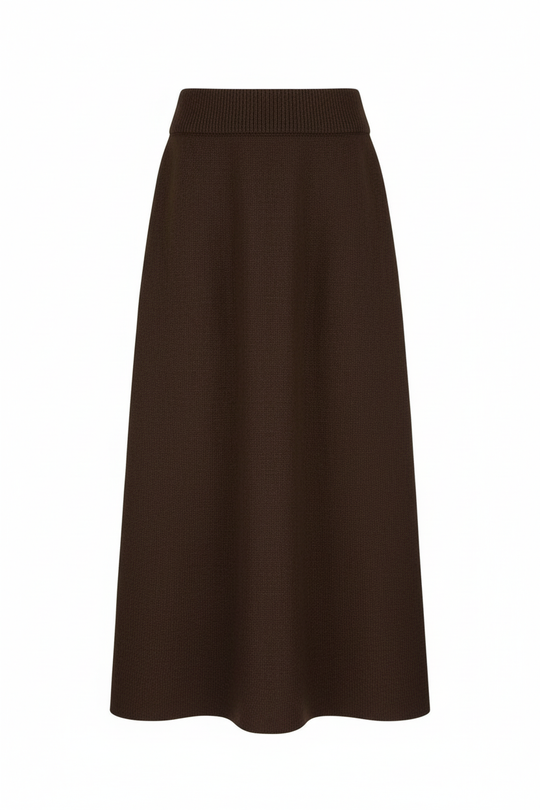 Юбка вязаная