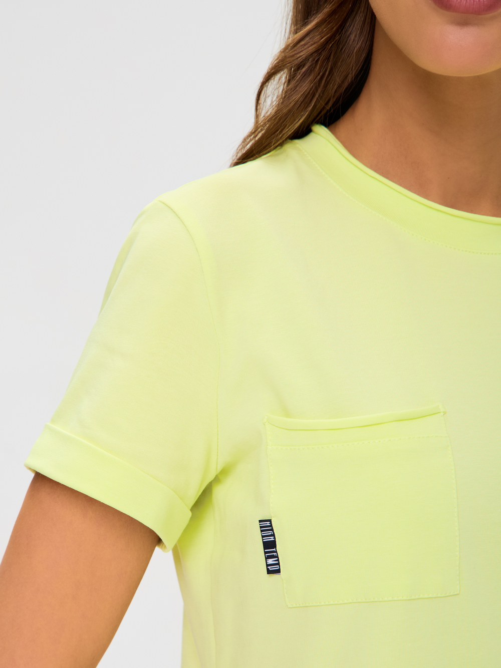 Домашнее платье из трикотажа с карманом