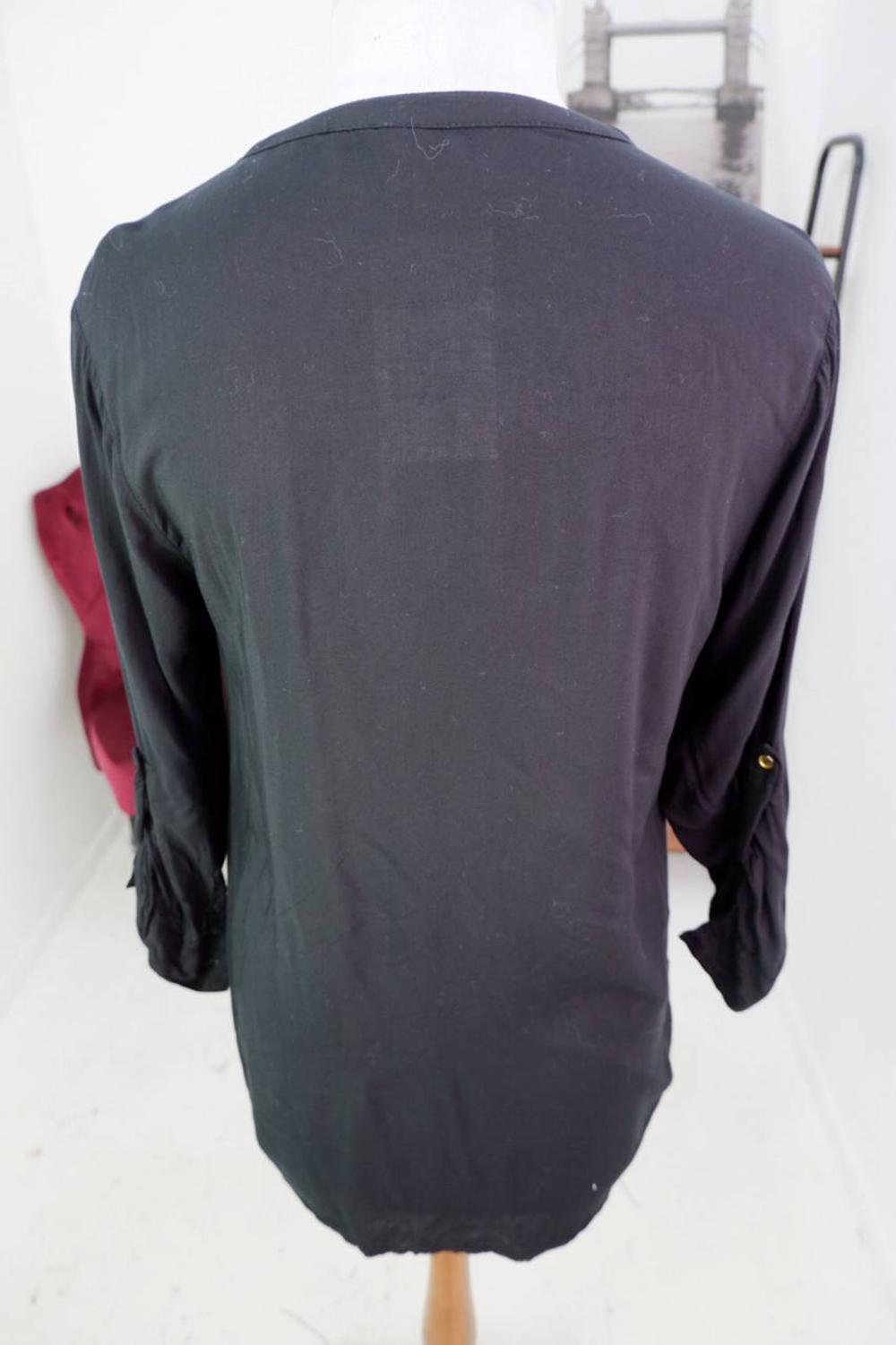 Блузка повседневная, маркировка М, визуально на 46 размер