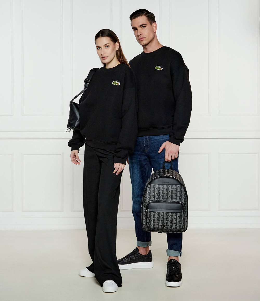 Худи Lacoste - черный(SH2741)