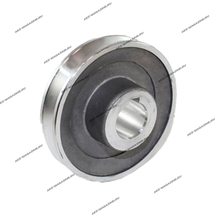 малый шкив для компрессора 90мм x 24мм