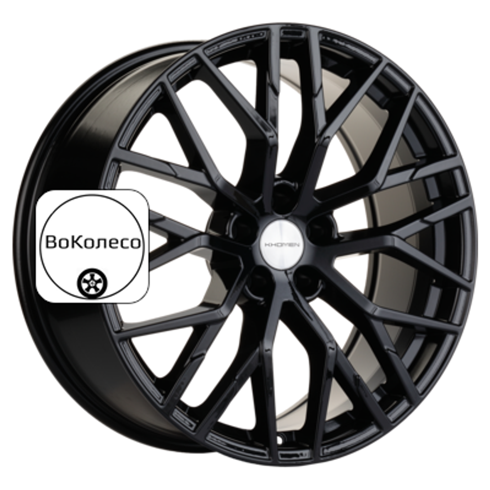 8,5x20/5x120 ET30 D66,1 KHW2005 (Voyah FREE) Black Khomen Wheels