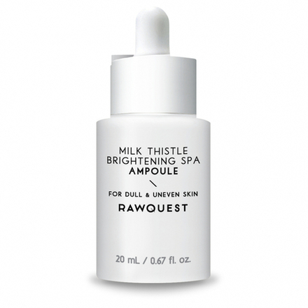 RAWQUEST Milk thistle Brightening SPA Ampoule Сыворотка для лица с экстрактом расторопши 20мл