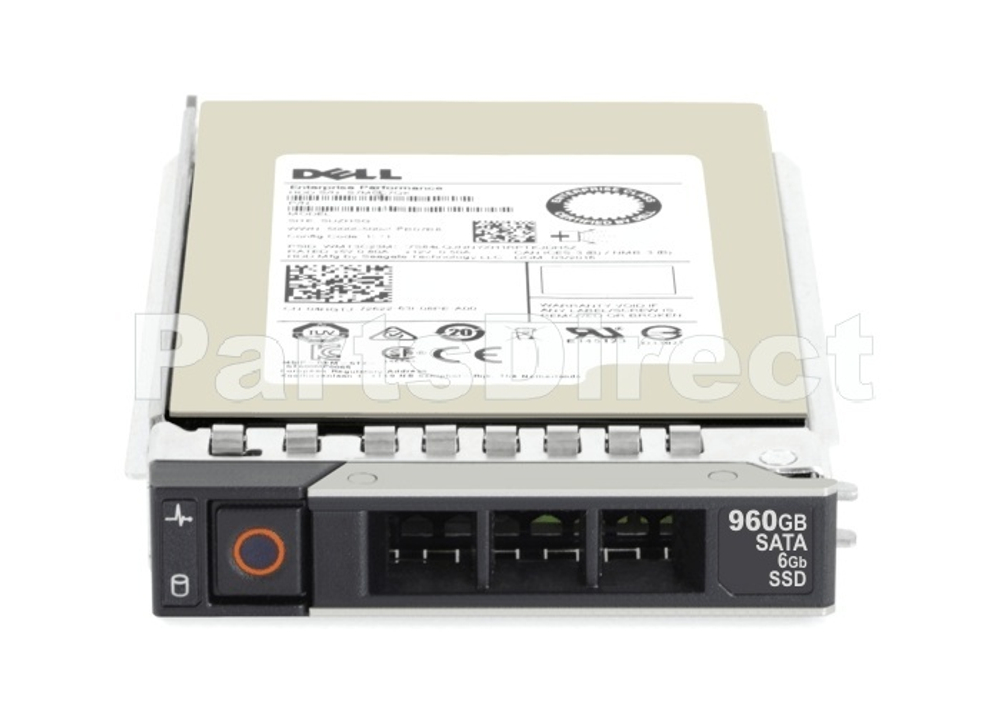 Накопитель SSD Dell 401-AAZQ G14-G16 960-GB 2.5 SATA 6G MU SSD w/DXD9H