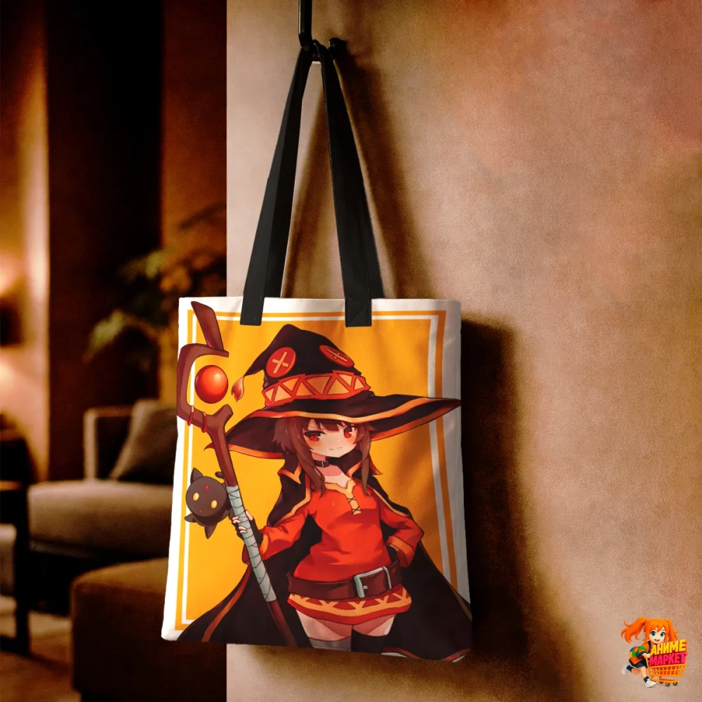 Сумка шоппер с принтом KonoSuba