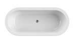 Ванна акриловая Cezares SLIM CENTRAL-180-80-60-NERO-SET