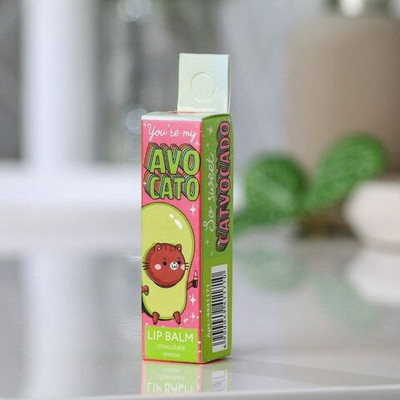 Бальзам для губ Avocato с маслом ши и ароматом шоколада