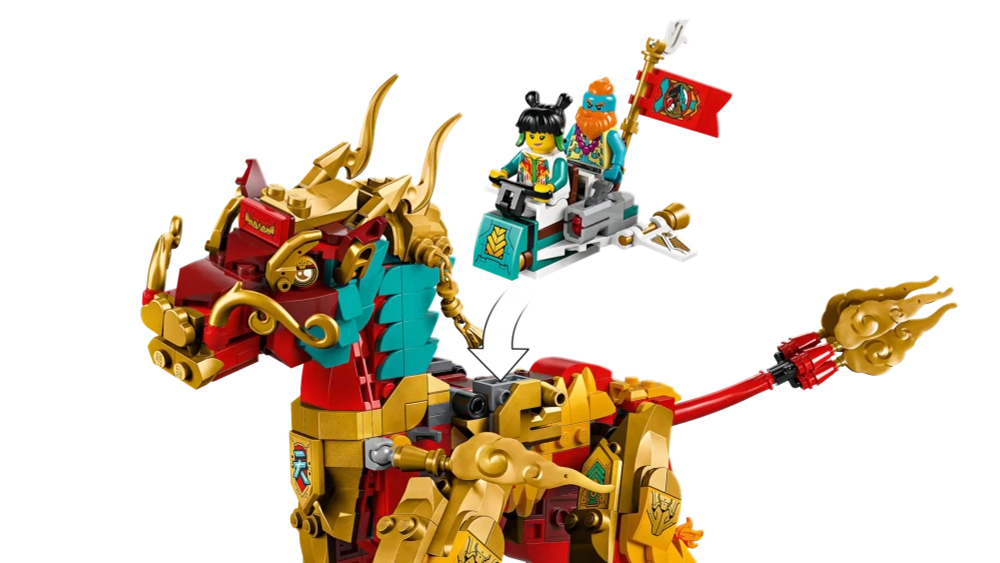 Конструктор LEGO Monkie Kid 80066 Мифическое существо Цилинь