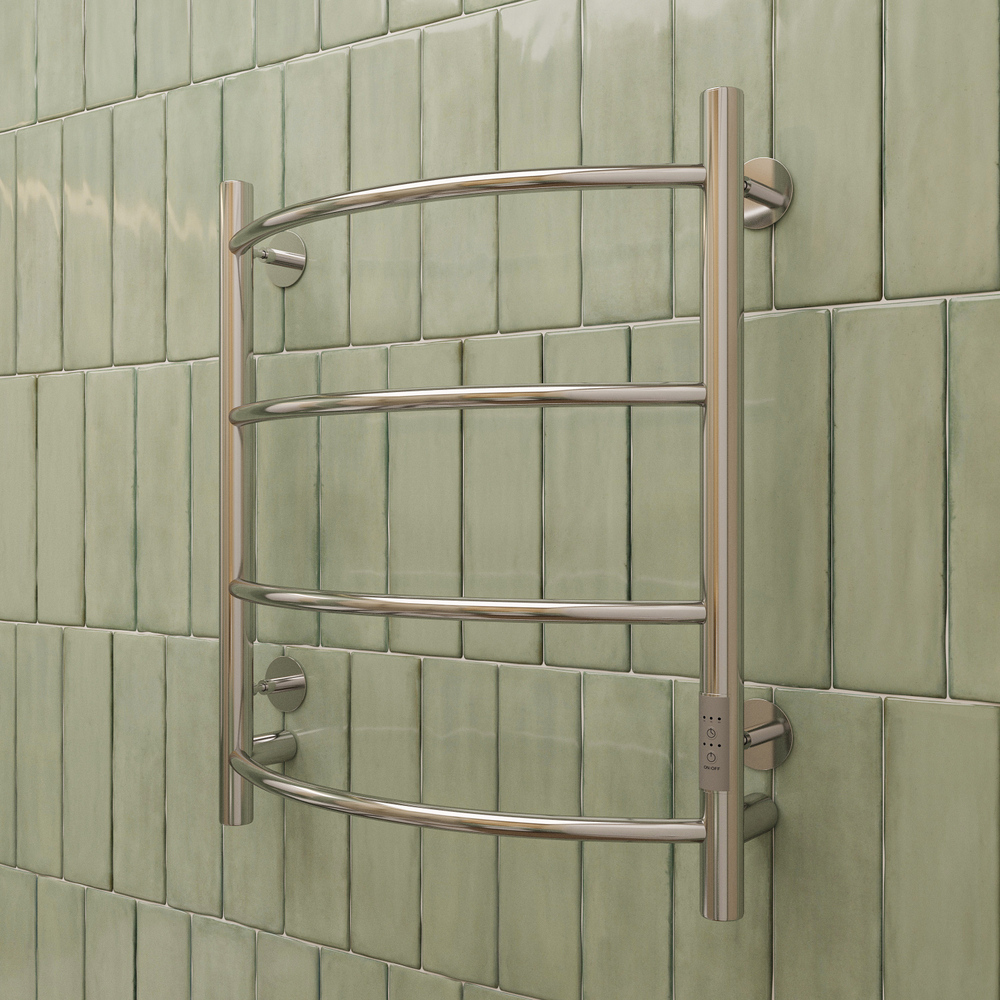 Полотенцесушитель электрический EWRIKA Сафо ПР 60х50, хром